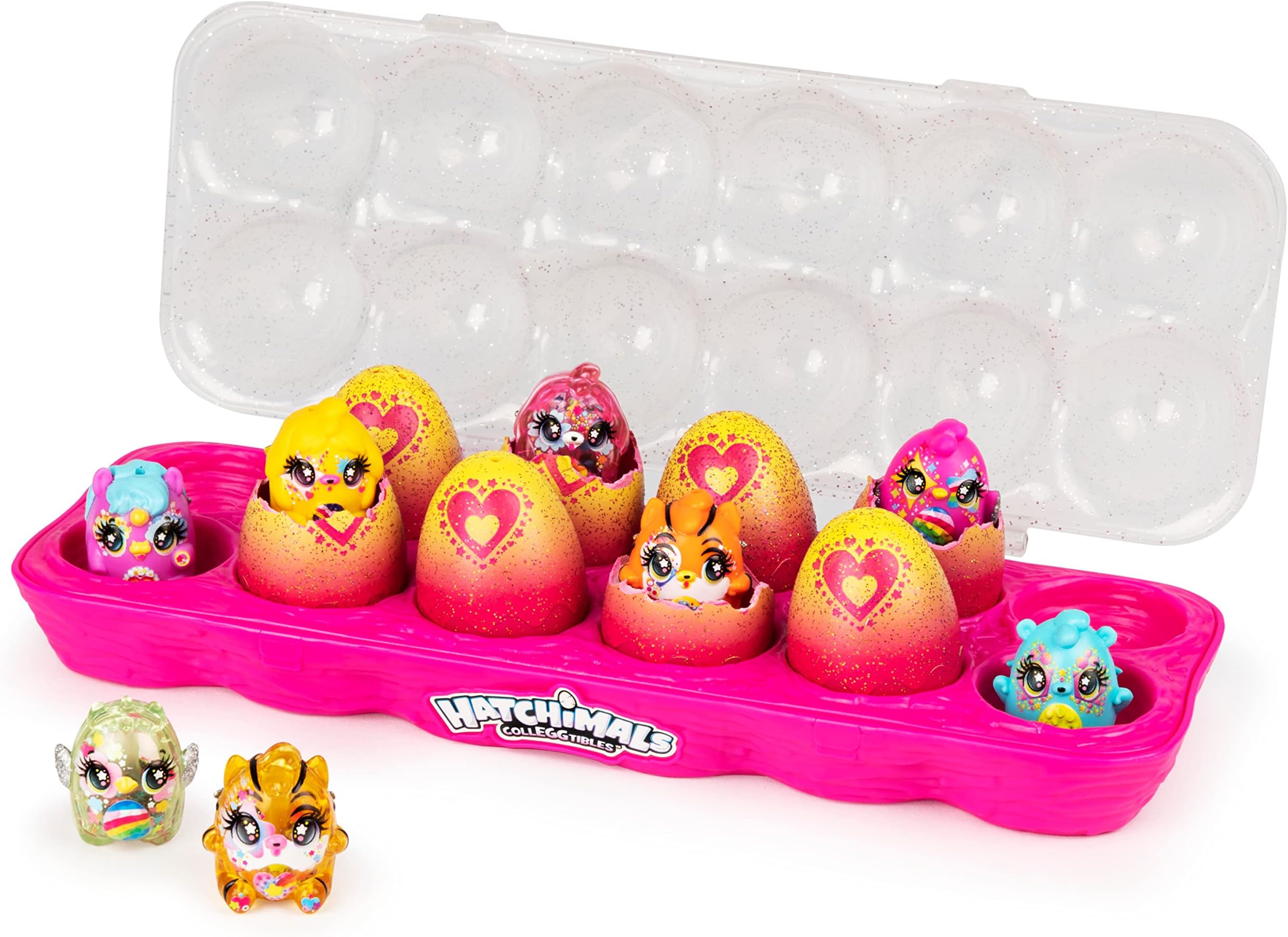 CollEGGtibles, Limmy Edish Glamfetti 12-Pack Egg Carton with 12 Exclusive