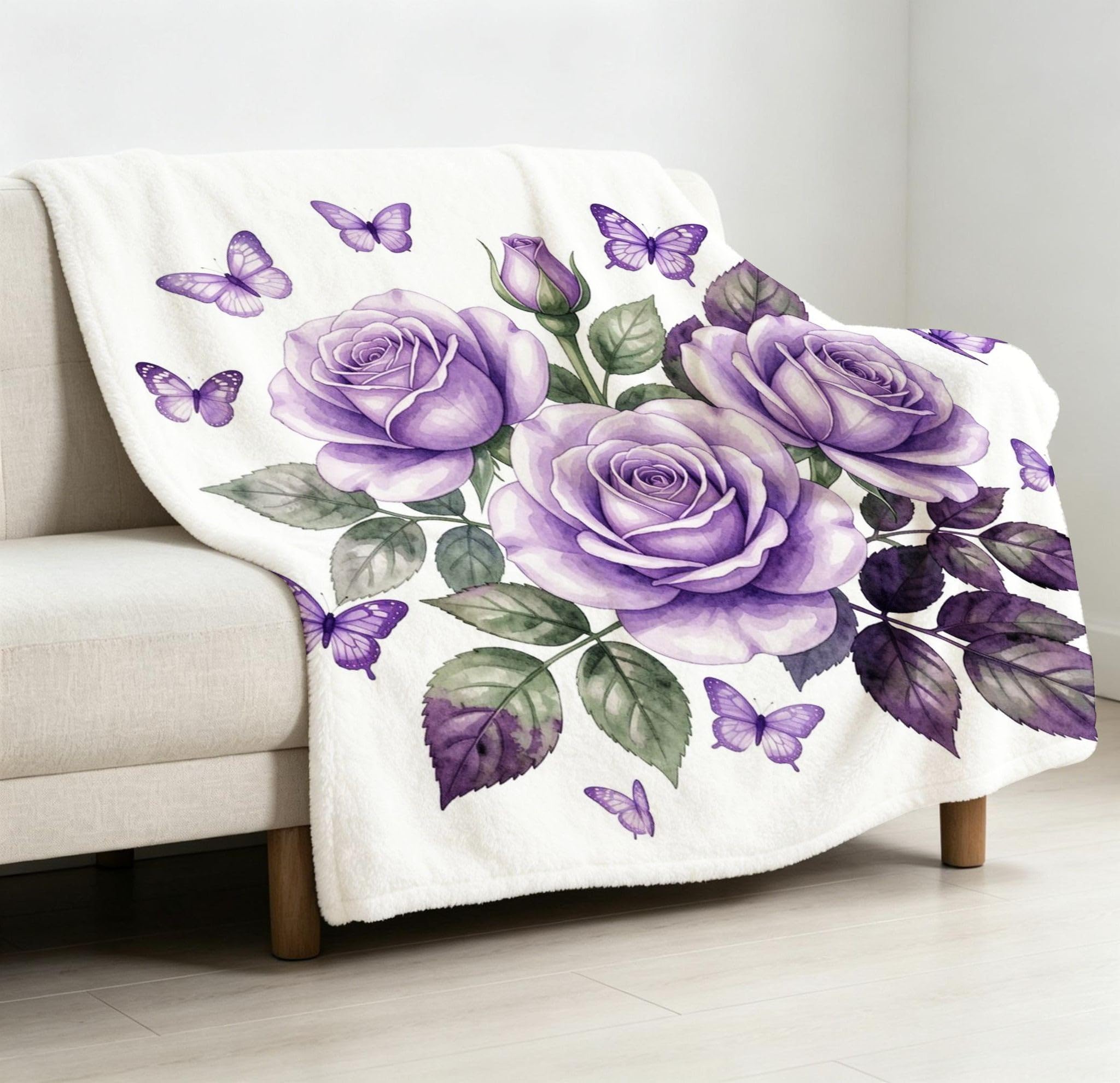 Manta Entretiempo Grande, Rosa Morada, 220x240 cm, AQ8279