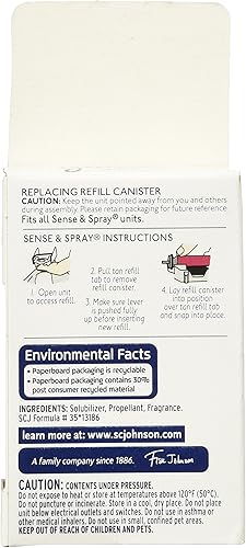 Miniatura 2 de Glade Sense & Spray - Repuesto de ambientador automático, manzana y canela, 0.43 onzas