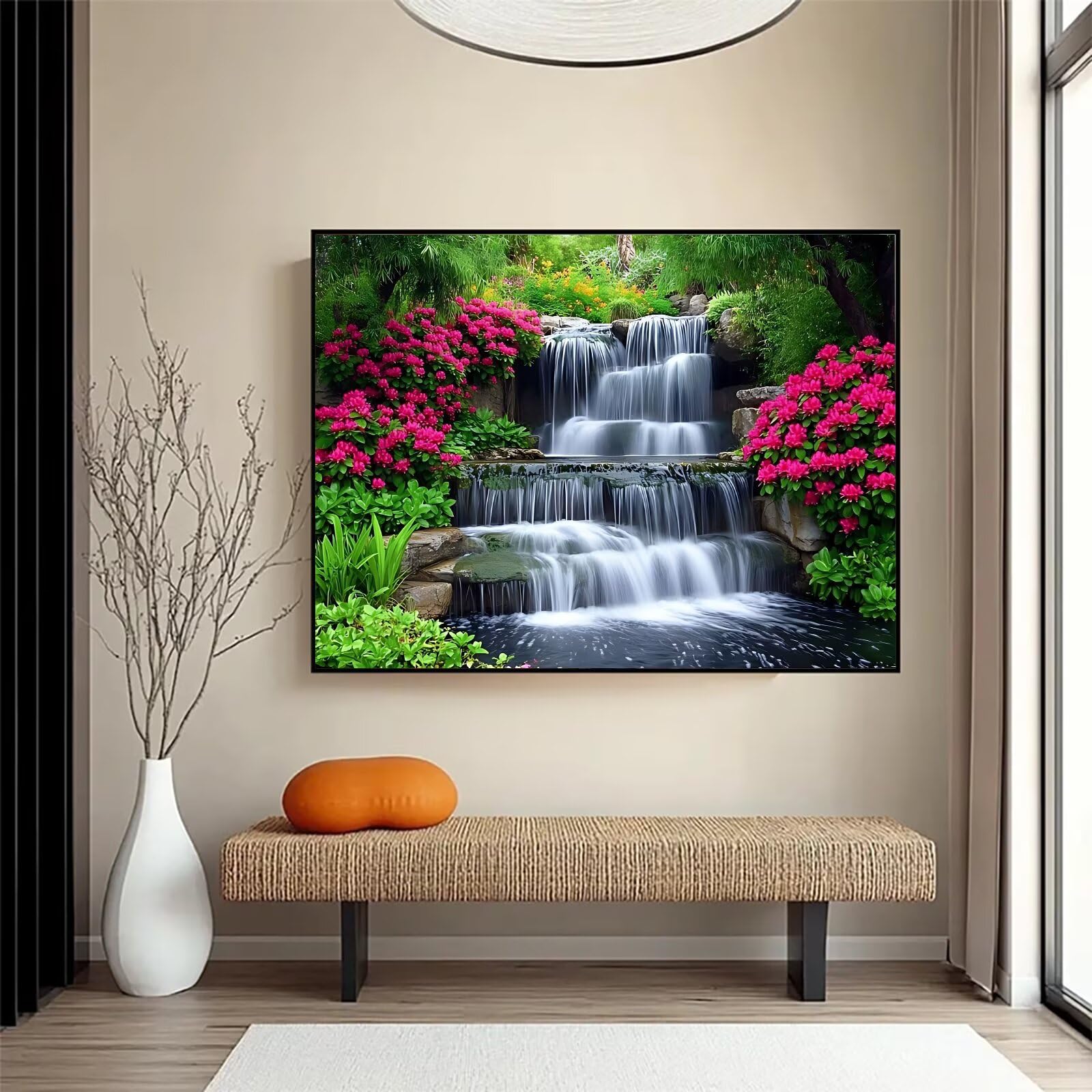 Diamond Painting Landschaft, 5D Diamond Painting Erwachsene 70x90cm qw1-681