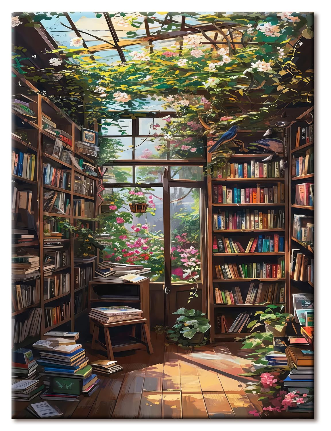 Puzzle 1000 Teile Erwachsene Blumenzimmer Klassisches Lernspiel Puzzle Geeignet als Wanddekoration und Geschenk Oder zur Demenzvorsorge im Alter 70 X 50cm