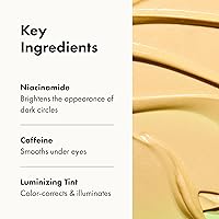 Vista 5 de HERO COSMETICS Bright Eyes Illuminating Eye Cream - Reduces the Look of Dark Circles With Multiple Applications - Featuring a Stainless Steel Tip