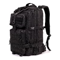 TAISSU - Zaino Tattico Militare RANGER - 45L - Nero - CrossTraining