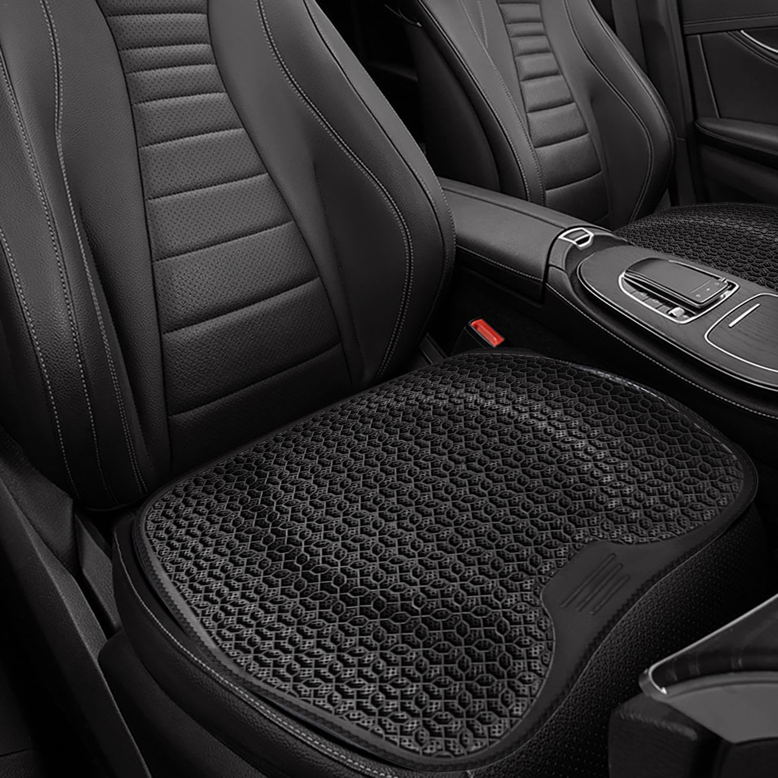 ENHOHTFHF Car Seat Cushion,for Cupra Leon Sportstourer KL Memory Foam Car Seat Pad for Tailbone Pain Relief, Orthopedic Pressure Relief Seat Cushion