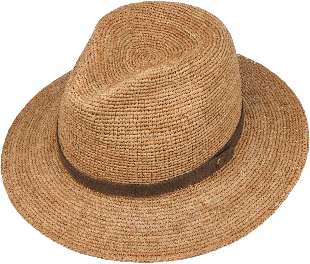 Stetson Crochet Rollable Traveller Straw Hat Women/Men | Made in France - Image 3