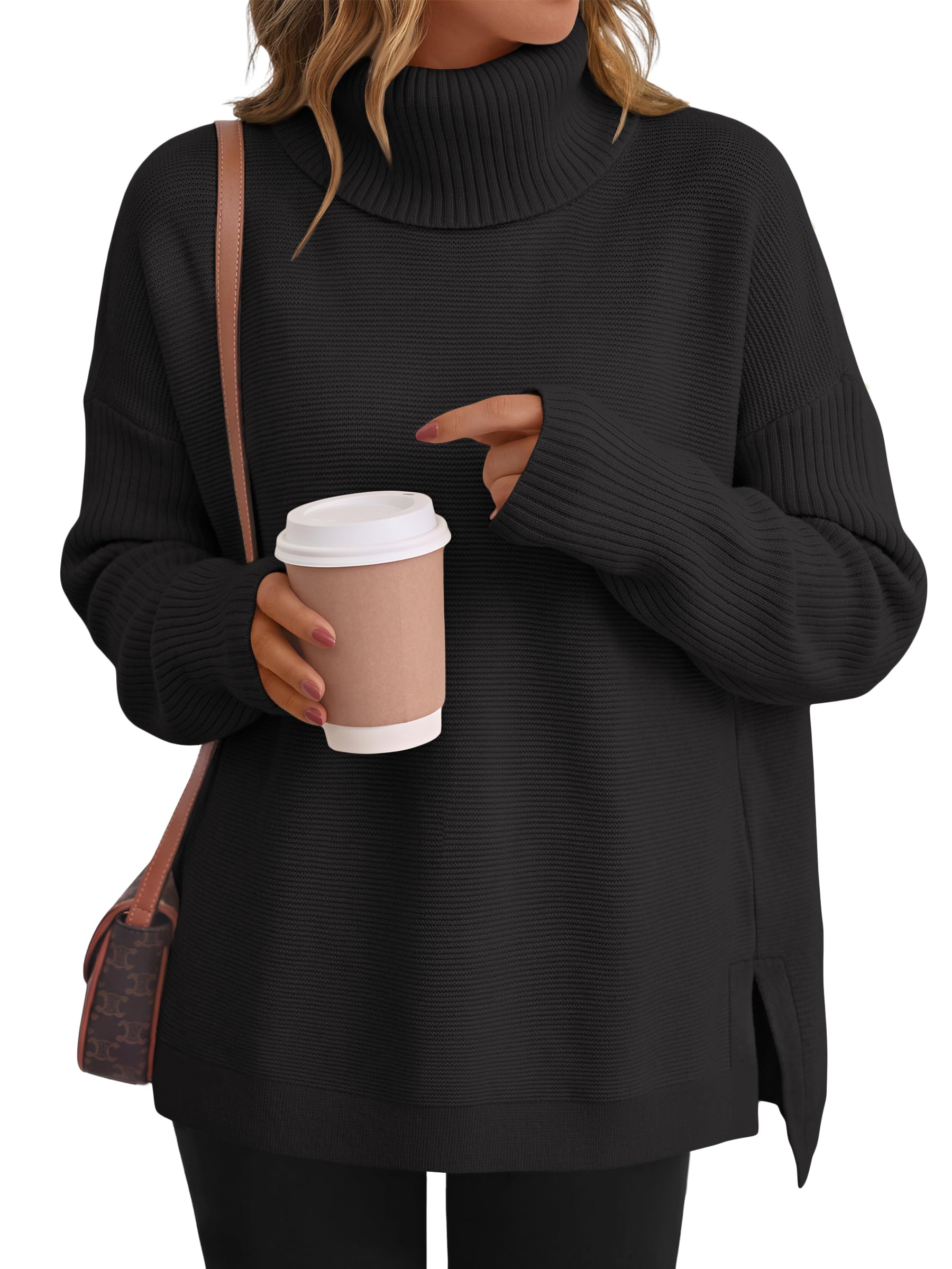 LILLUSORY Womens Oversized Sweaters
