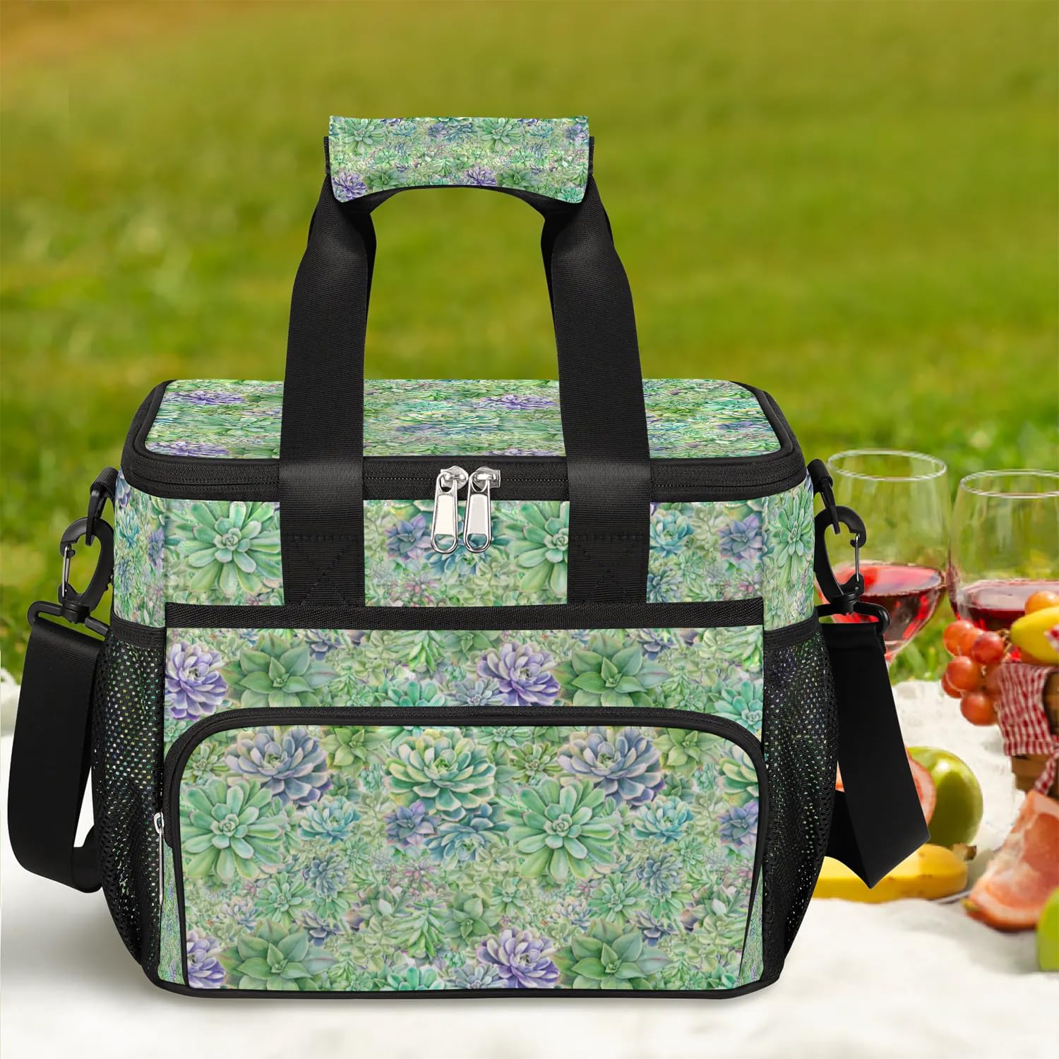 Große Lunchtasche für Erwachsene, Herren, Damen, Kinder, Mädchen, Jungen, isolierte Lunchbox, Kühltasche, Kühltasche, Kühltasche für Arbeit, Picknick, Grillen