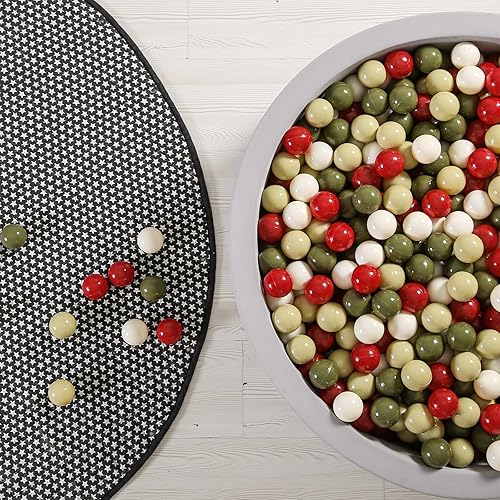 Miniatura 7 de GOGOSO - Piscina para piscina de pelotas, para niños pequeños, 50, 100, 200, 300, 400, 500, 1,000