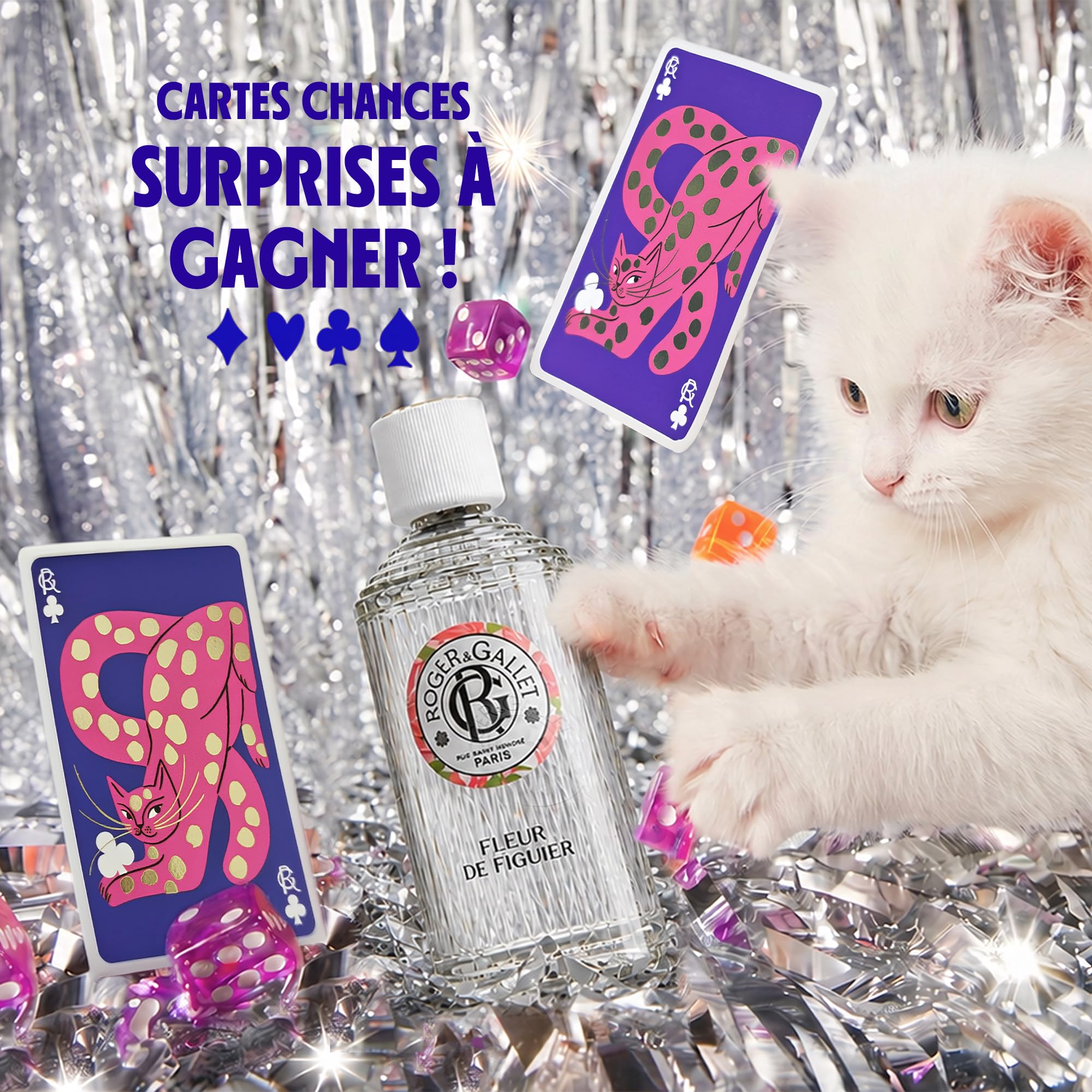 RogerGallet - Coffret Cadeau Noël Femme Fleur de Figuier - Eau Parfumée Bienfaisante 100 ml + Lait Corps Offert - Notes de Figue, Muscs et Pamplemousse - Idée Cadeau Femme