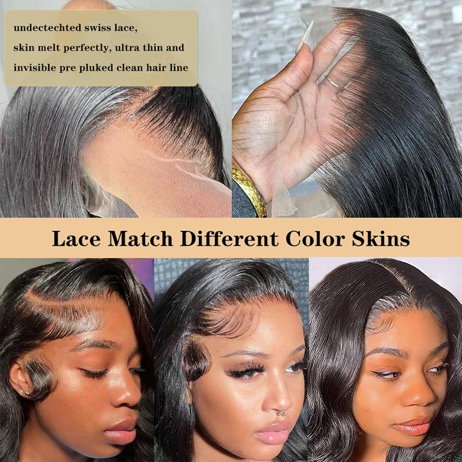 250% Density Body Wave Lace Front Wigs Human Hair 15A 13x4 HD Full Lace Frontal Wigs Human Hair 100% Real Human Hair Wigs No Synthetic Blend No Tangle Shedding,Reusable 3X Longer Lifespan (28 Inch)