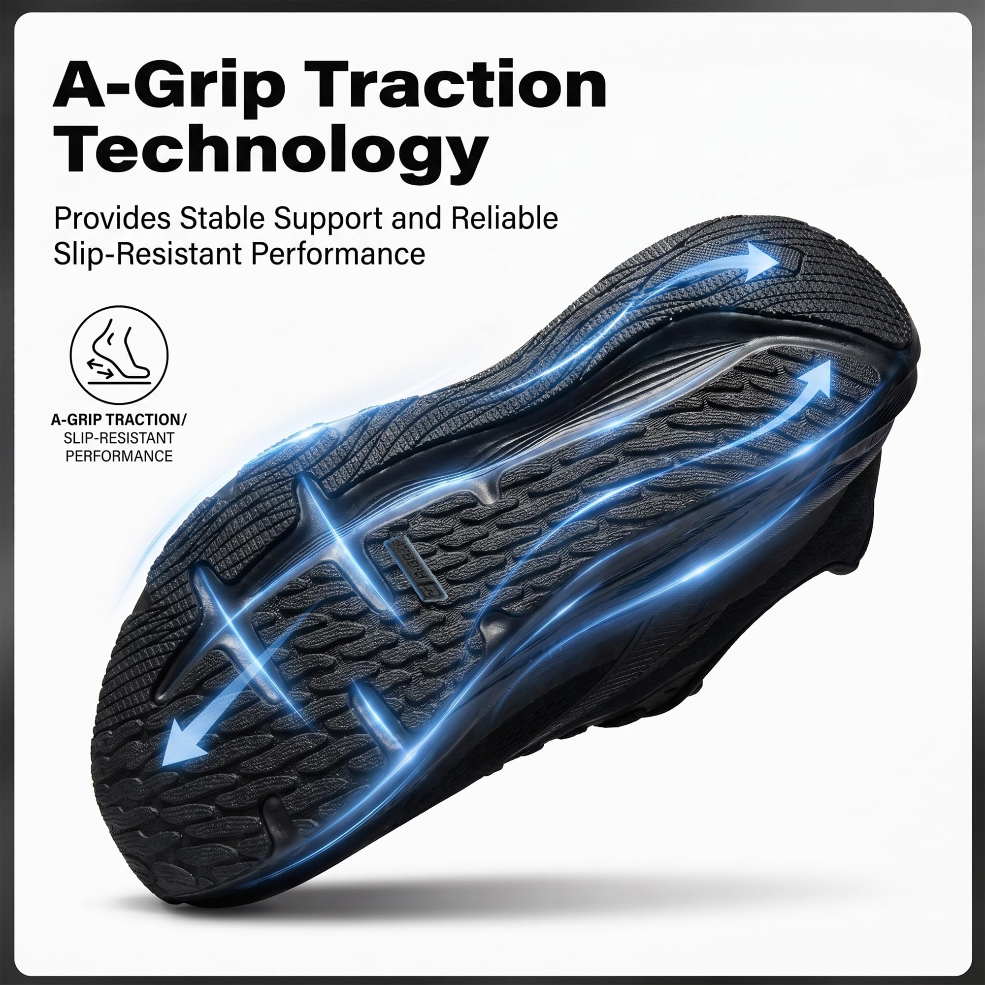 ANTA PG7 - Tenis deportivos para correr para hombre, cómodos, transpirables, para entrenamiento, gimnasio, entrenamiento cruzado, tenis deportivos