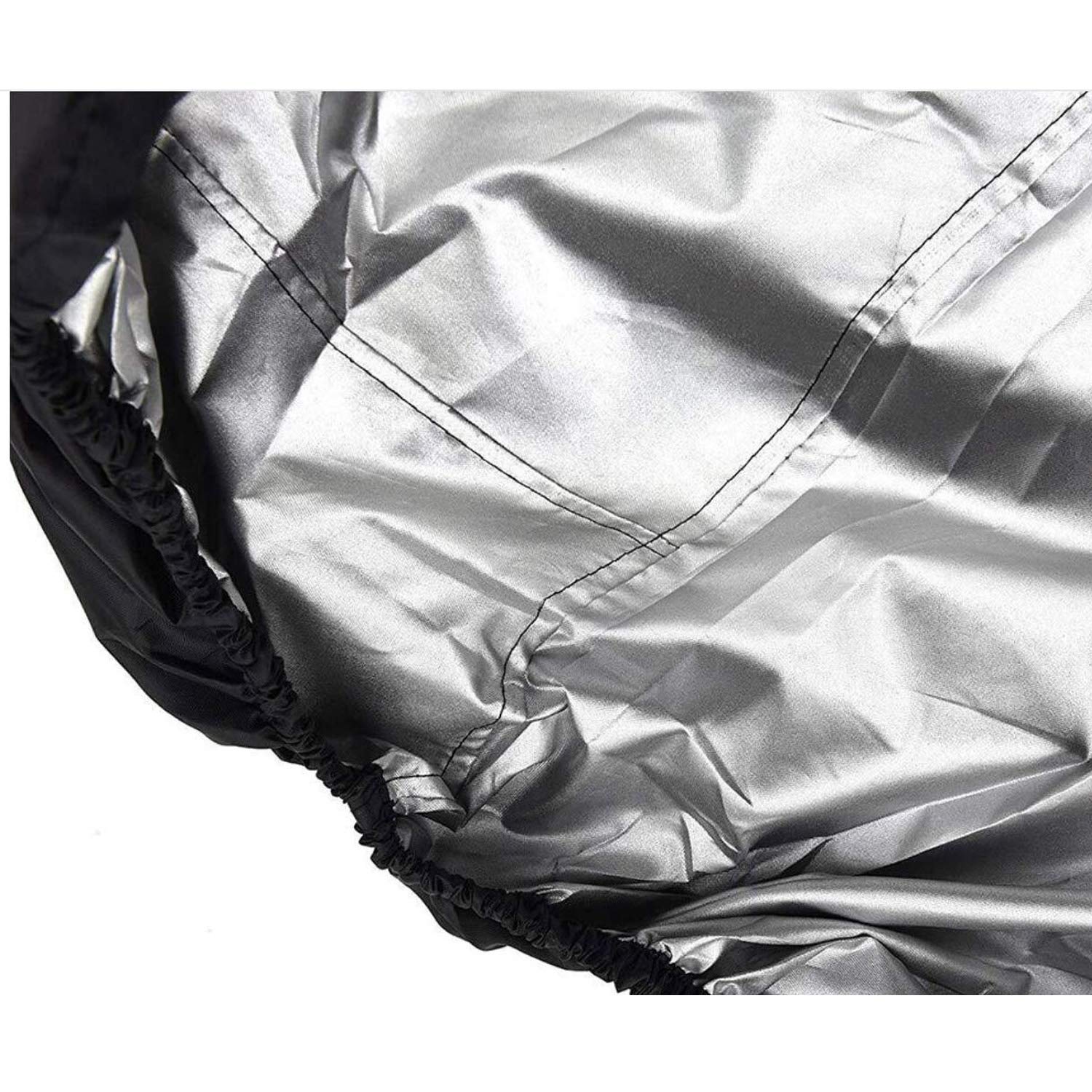 AMSAMOTION Hängesessel Schutzhülle Schwebesessel Oxford Wasserdicht Wetterfest Terrasse Schaukelstuhl Abdeckung mit Kordelzug Schwarz, 190 x 115 cm