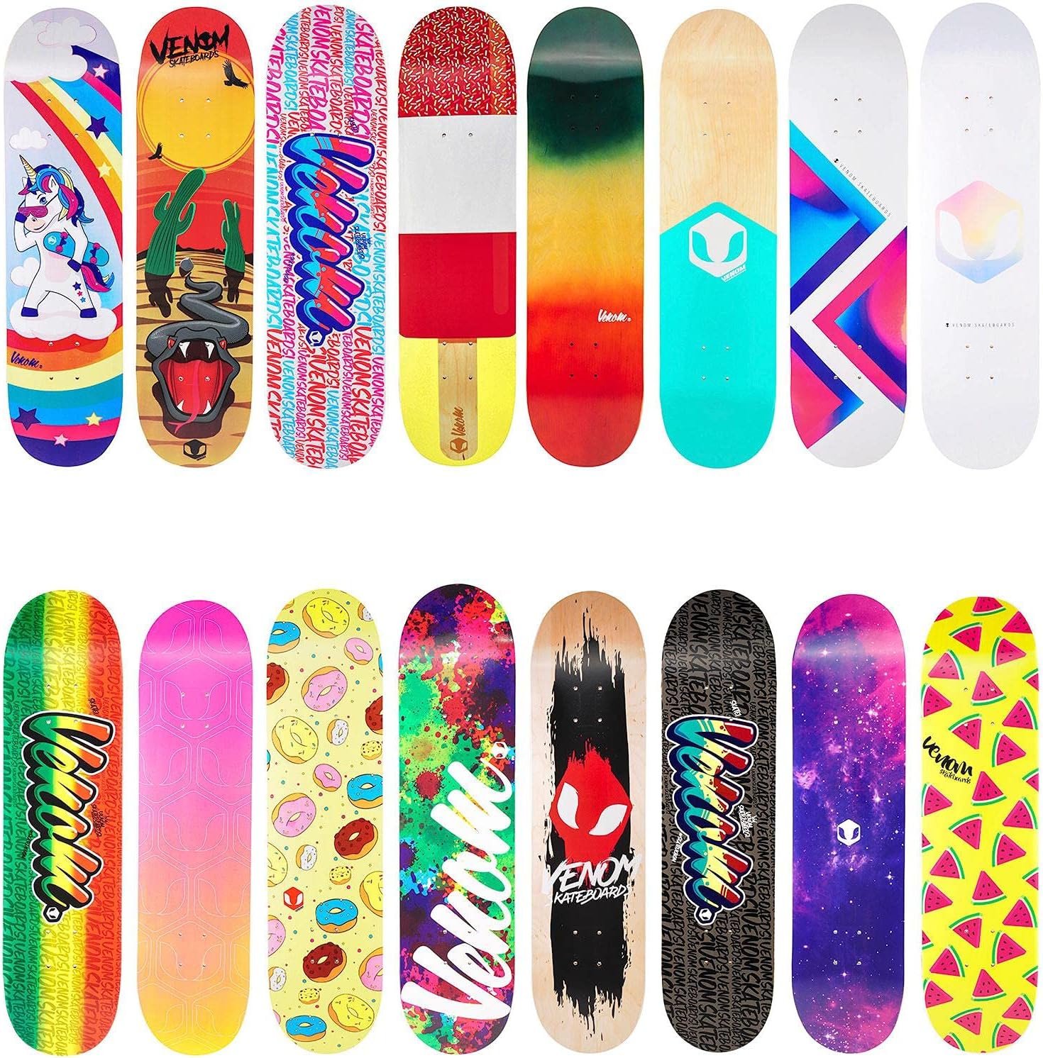 Venom Skateboard Truck Bushings 94a Blue Medium (Pair) by