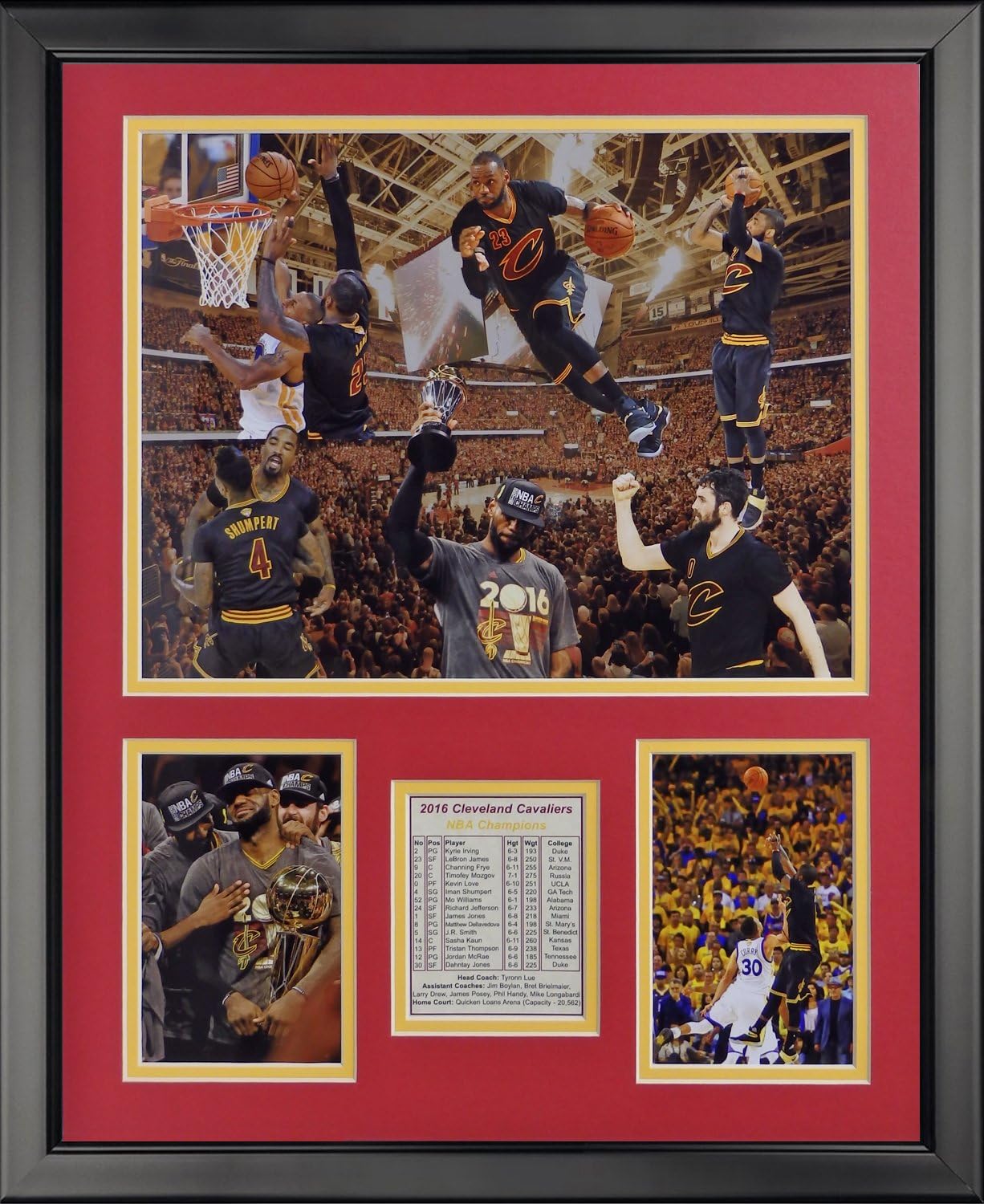Legends Never Die 2016 NBA Champions Framed Photo Collage