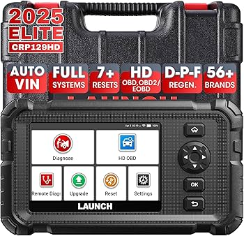 Amazon.com: Launch CRP129 HD Heavy Duty Truck Scanner, Full System
