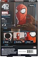Vista 8 de 4D Build, Marvel Spider-Man - Kit de modelo de rompecabezas 3D con soporte, 82 piezas, decoración de escritorio de Spider-Man, juguetes