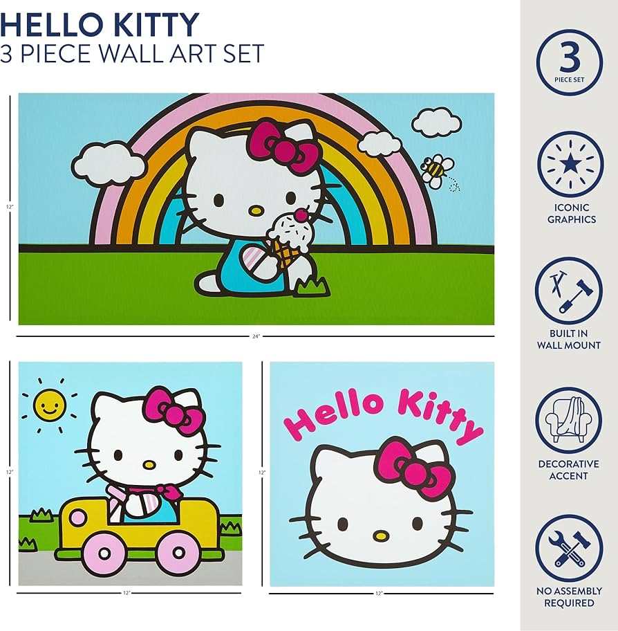 アート・デザイン・音楽 Hello Kitty, Hello Art! Amazon.com: Trends