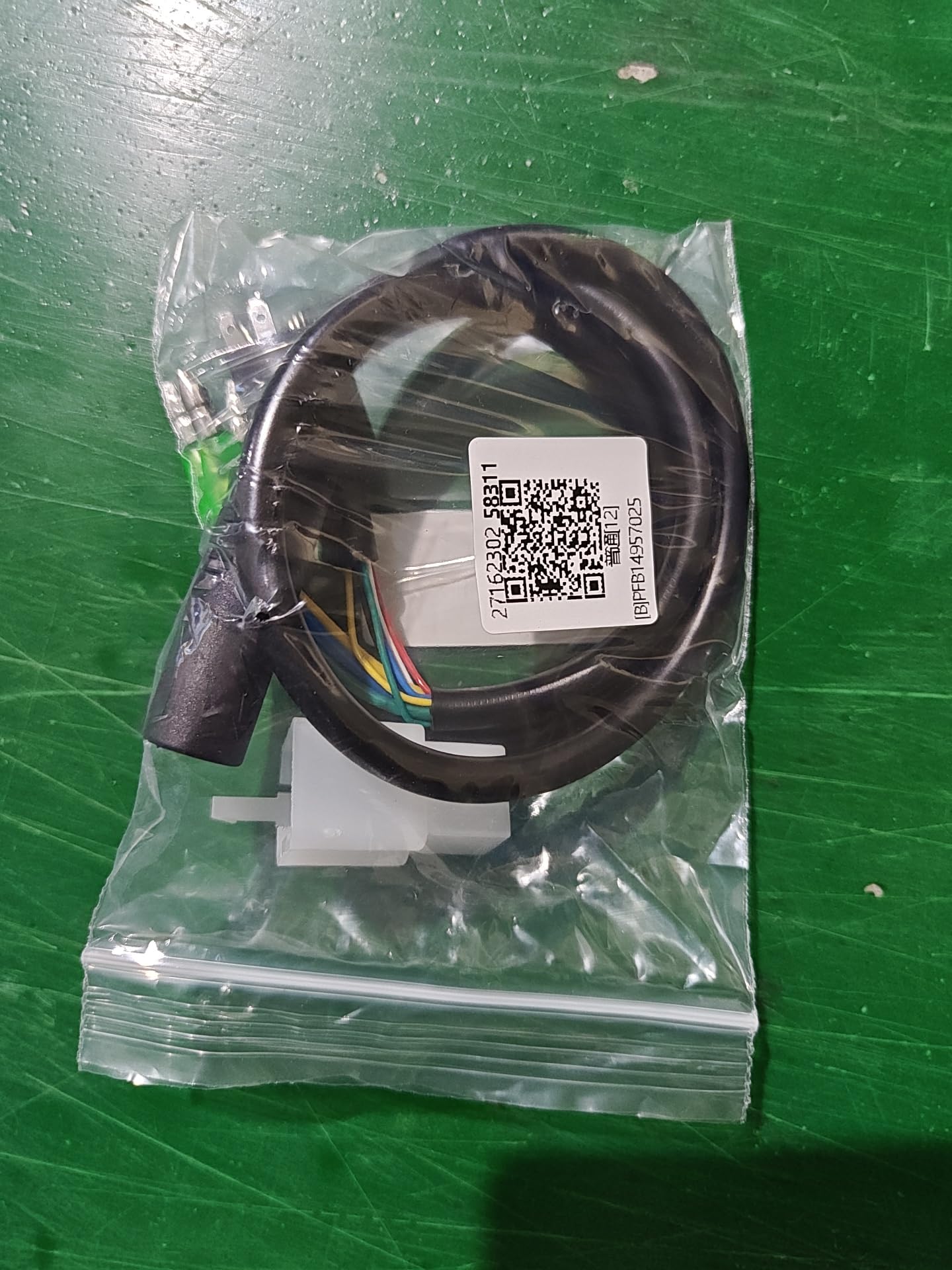 BuyWeek Cable de Extensión de Motor Cable Hembra a Macho, M6 de 9 Pines de 66 cm de ABS para Bicicleta Eléctrica