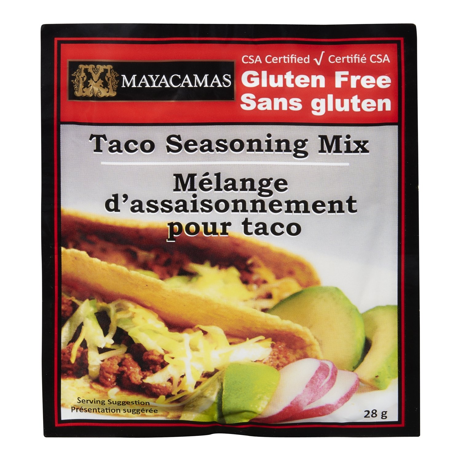 Mayacamas Mix Gluten Free Taco Seasoning, 1 oz