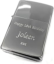 Personalised Polished Chrome Zippo Lighter