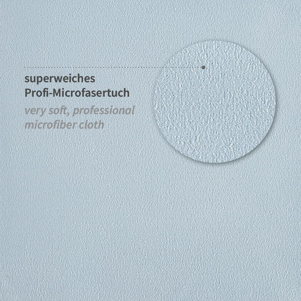 50 Stück Hygoclean Mikrofasertücher Micro Master Dishes | Polyester/Polyamid, blau, L: 40cm, B: 40cm, 185gr-m², Karton, Putztücher, Reinigungstuch, poliertücher, Microfasertücher, Staubtuch