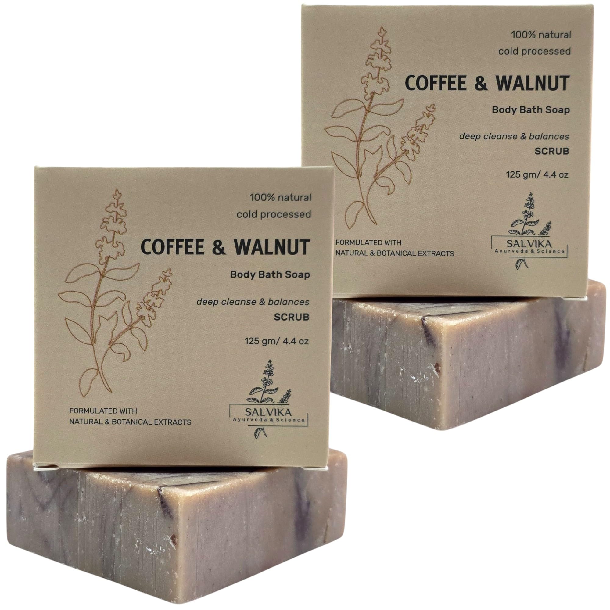 Salvika Naturals Apricot Smoothie Butter Soap – 125g | Handmade Exfoliating Soap with Apricot Scrub, Shea Butter & Coconut Oil | Smoothes, Softens & Revives Dull Skin | For Normal to Dry Skin | Sulfate-Free-picture-22