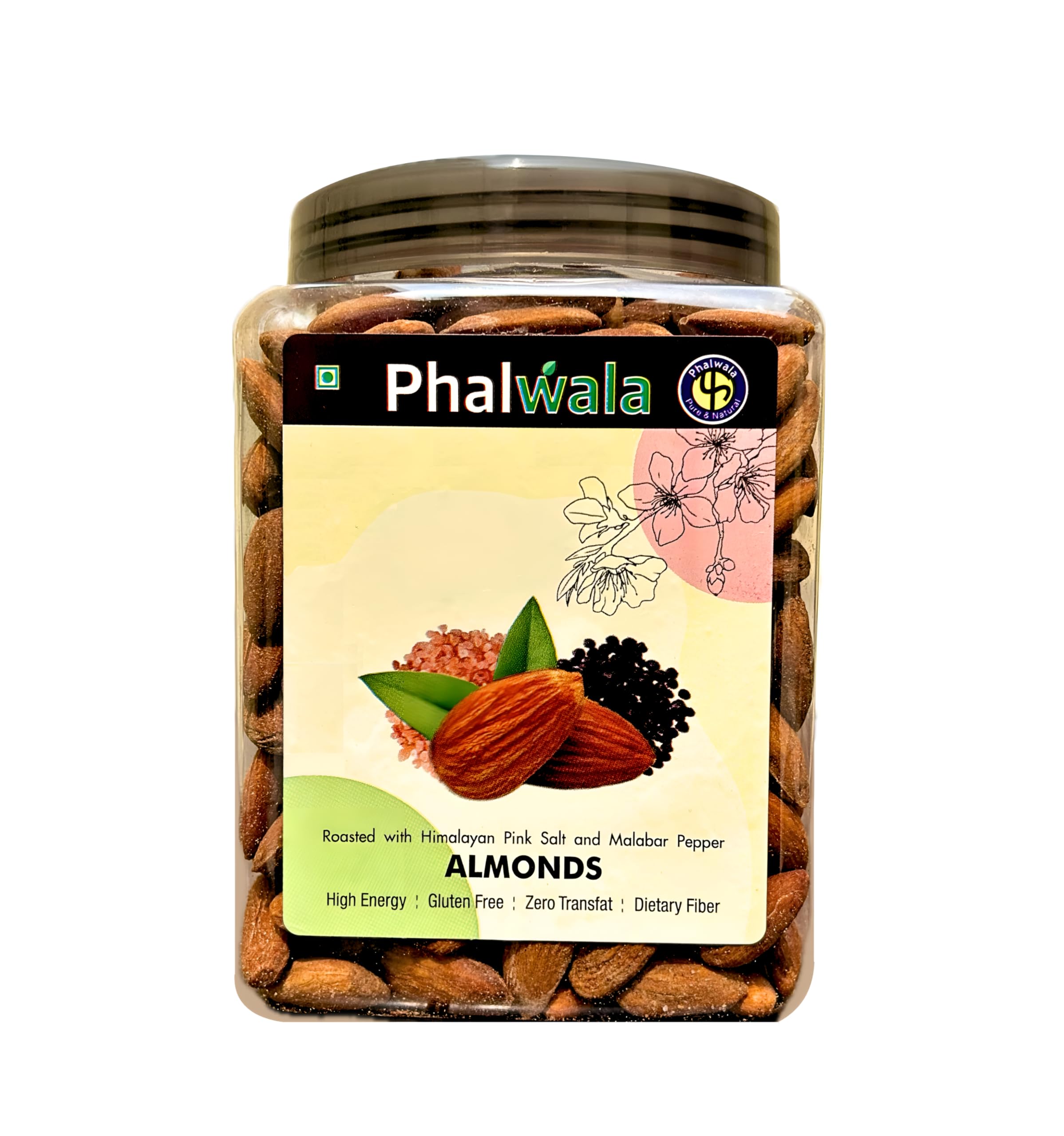 Phalwala Roasted Almonds Dried Fruit| Delicious And Nutrient-Rich Healthy Snack | Protein-Rich Flavourful And Tasty Dried Fruit 900 Gram - Pack of 1 (B0D9P26YZ3) Amazon Price History, Amazon Price Tracker