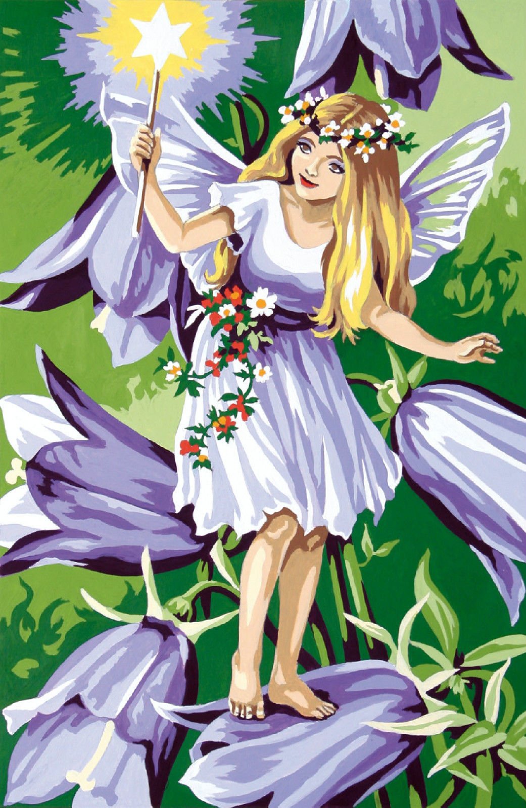 SEG de Paris Tapestry/Needlepoint Kit – Fairy and The Bluebells by Atlascraft