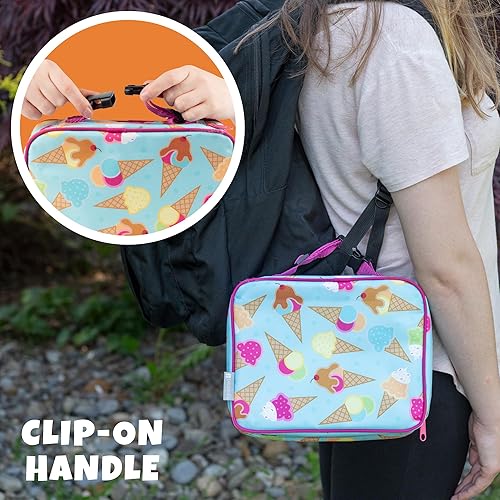 Miniatura 9 de Lonchera Bentology, bolsa de almuerzo, hermética, caja bento, para niña