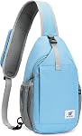 SKYSPER Sac à friser Antivol RFID Sacs pour le corps croisé Sacs à dos pour le Corps croisé