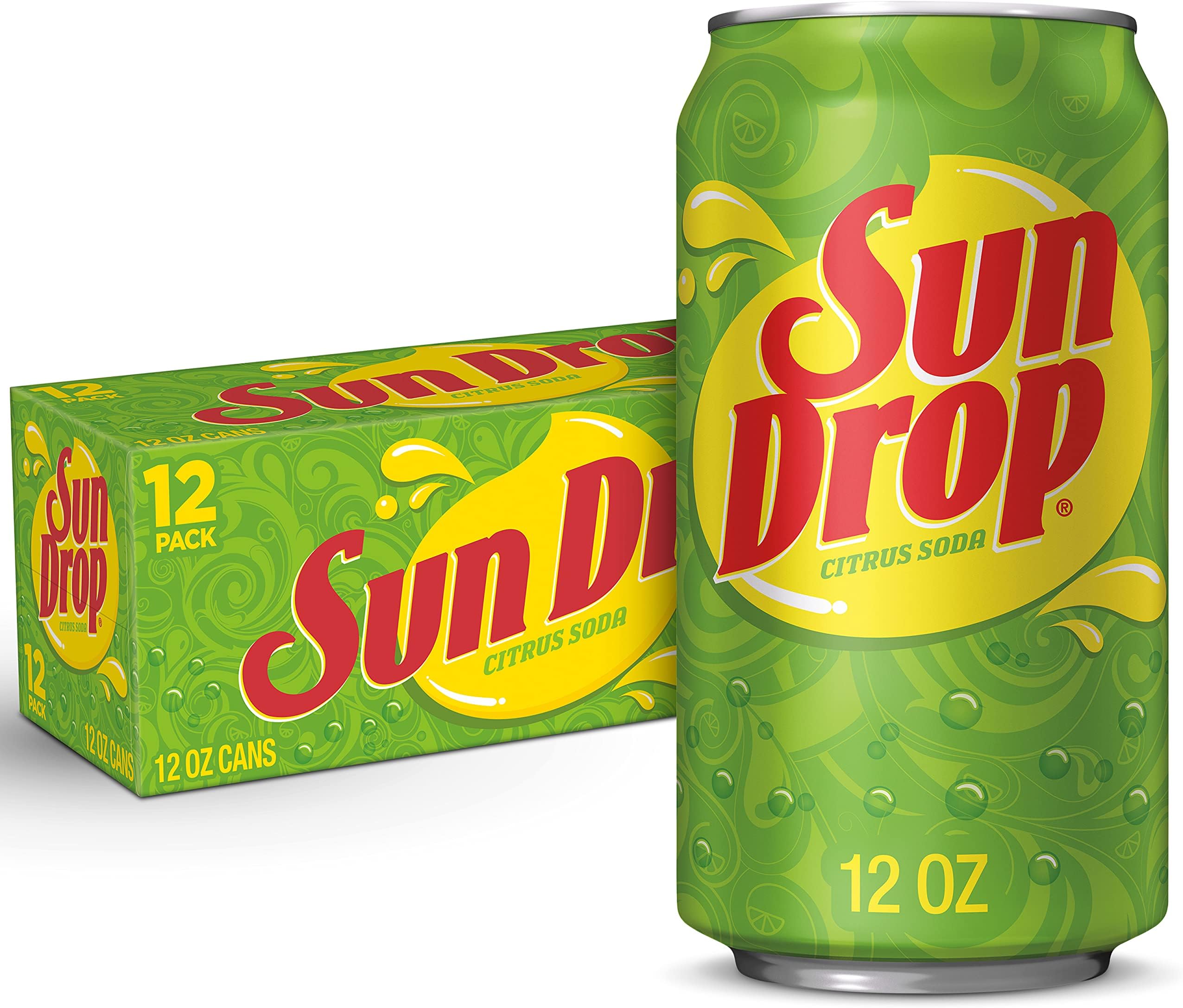 Sun Drop Citrus Soda - 12CT