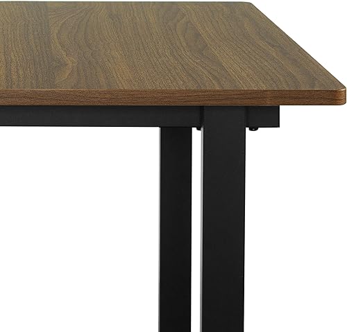 Miniatura 6 de ZINUS Alto Escritorio con marco negro de 47 pulgadas, ganador de GOOD DESIGN, estación de trabajo para computadora, escritorio de oficina, montaje