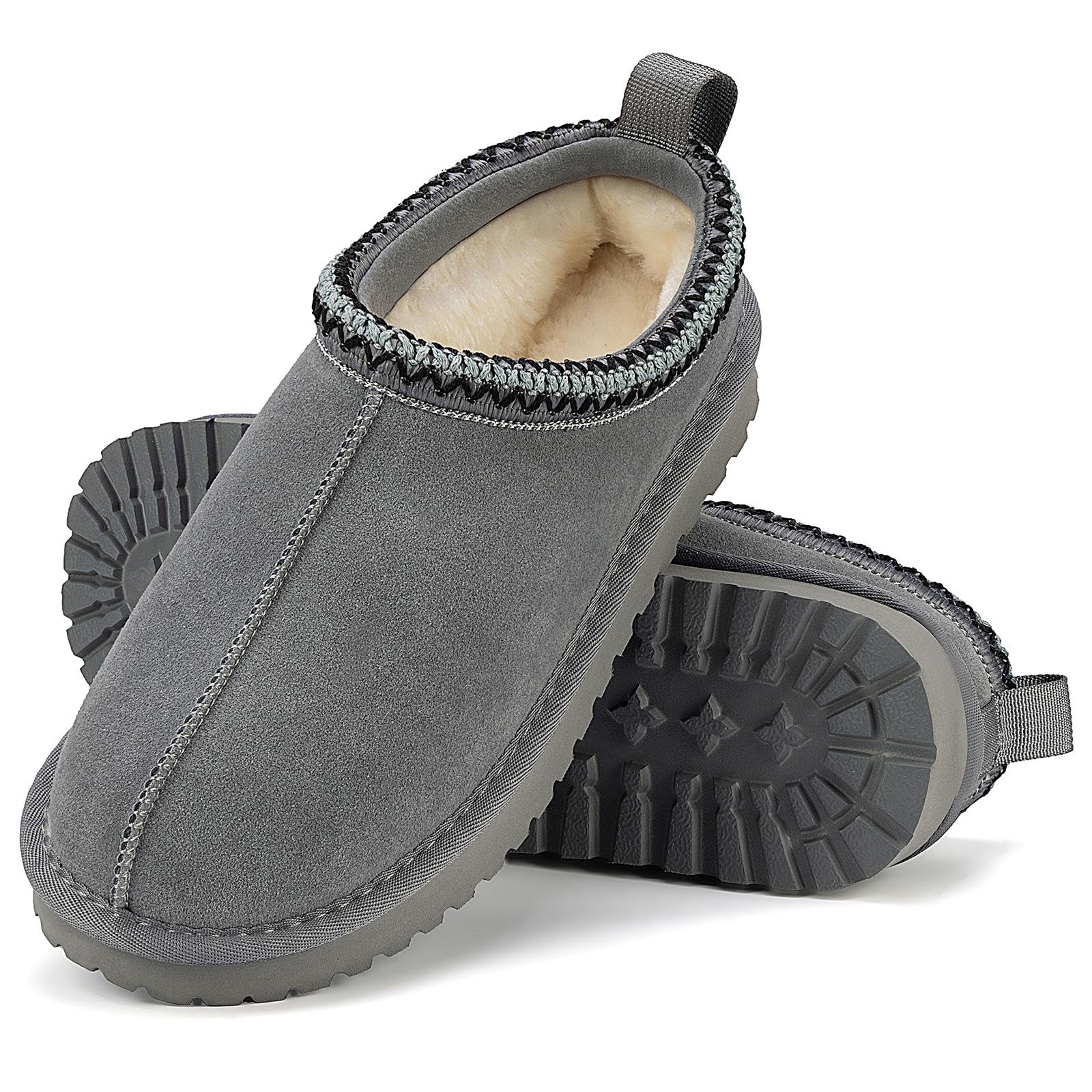 Mishansha Pantofole Donna Invernali Ciabatte Pelose Inverno Scarpe Casa - Esterno e Interno,36-43