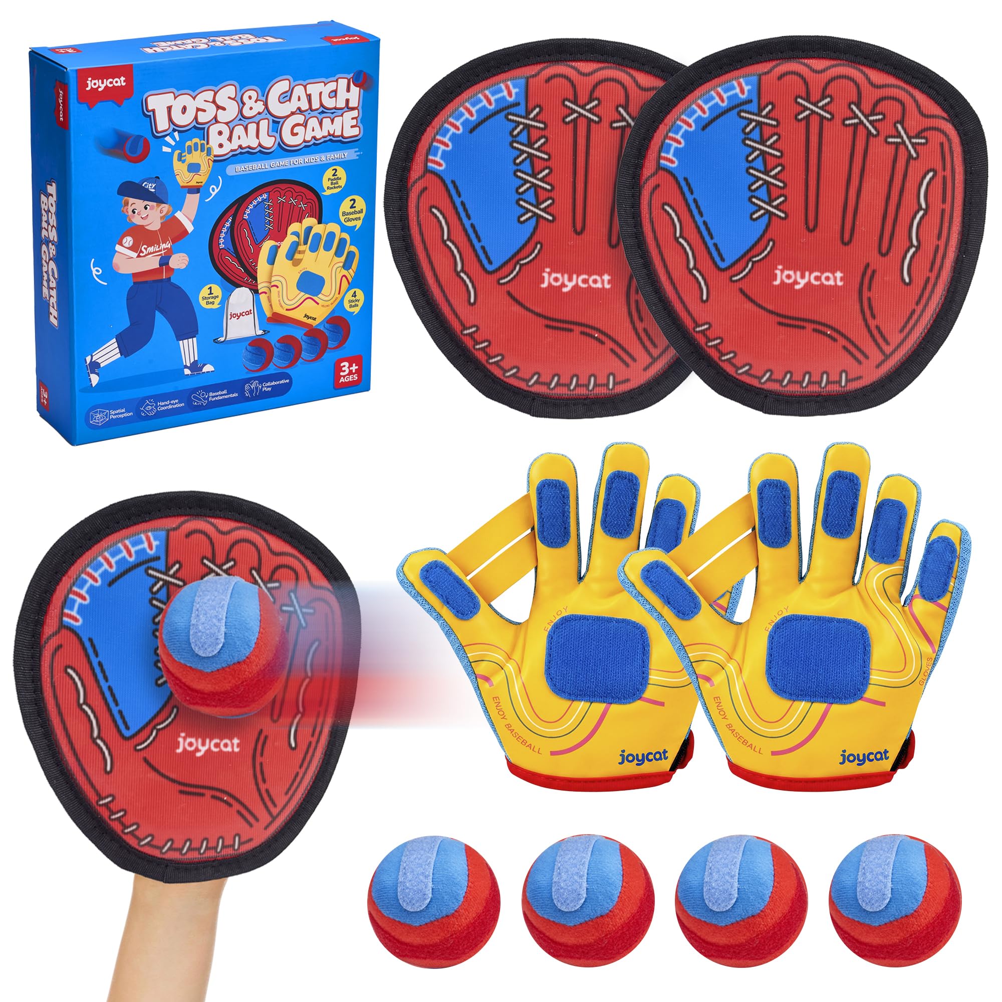JoyCat Toss and Catch Ball Game for 3-12 Year Old