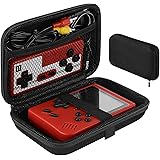 Linkidea Handheld Game Console Carrying Case, Protective Travel Retro Mini Game Player Box for Charging Cable, Earplugs, Batteries and Accessories