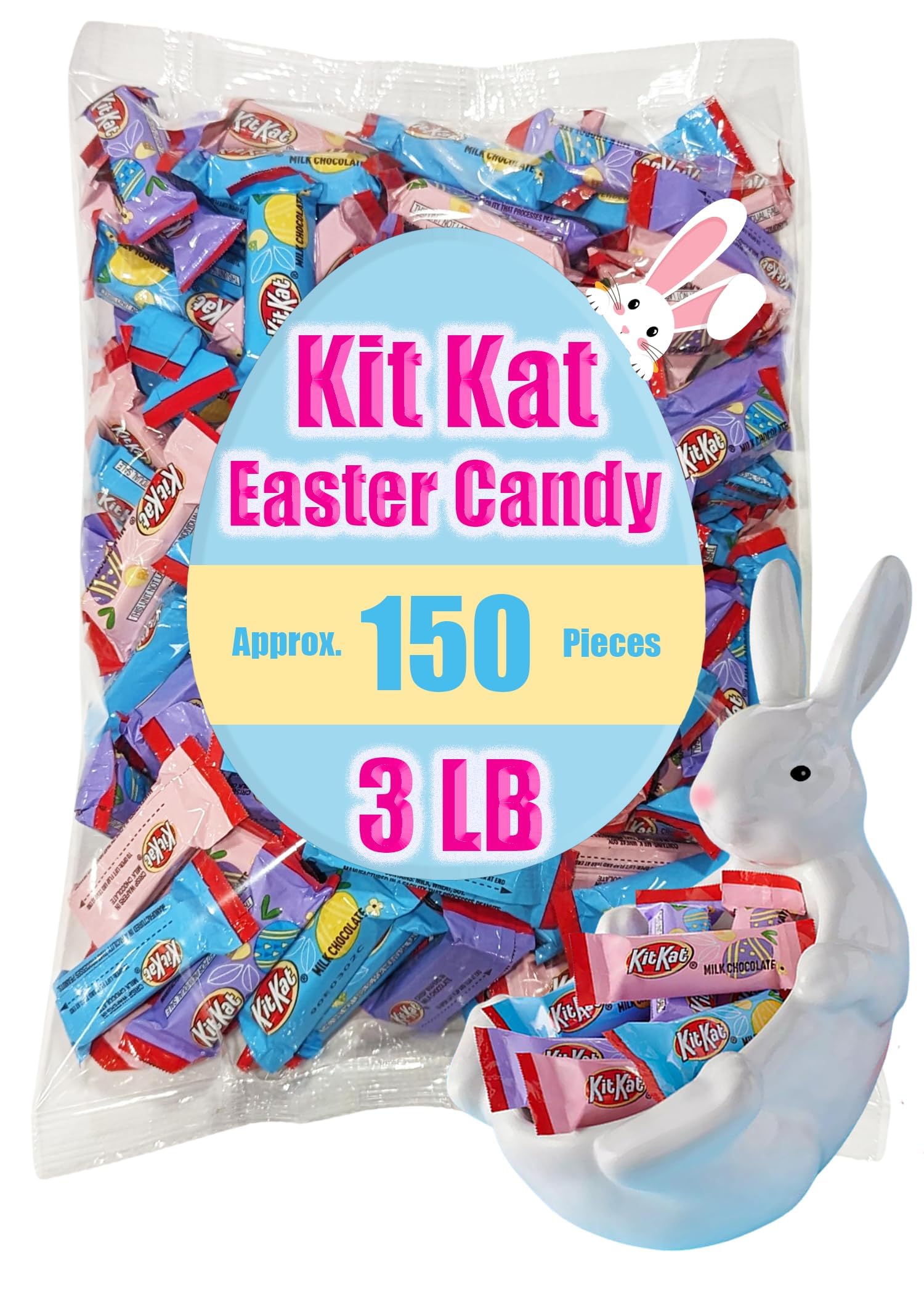 Buy Kit Kat Easter Candy 3 LB bag of Kitkat Easter Chocolate Bars