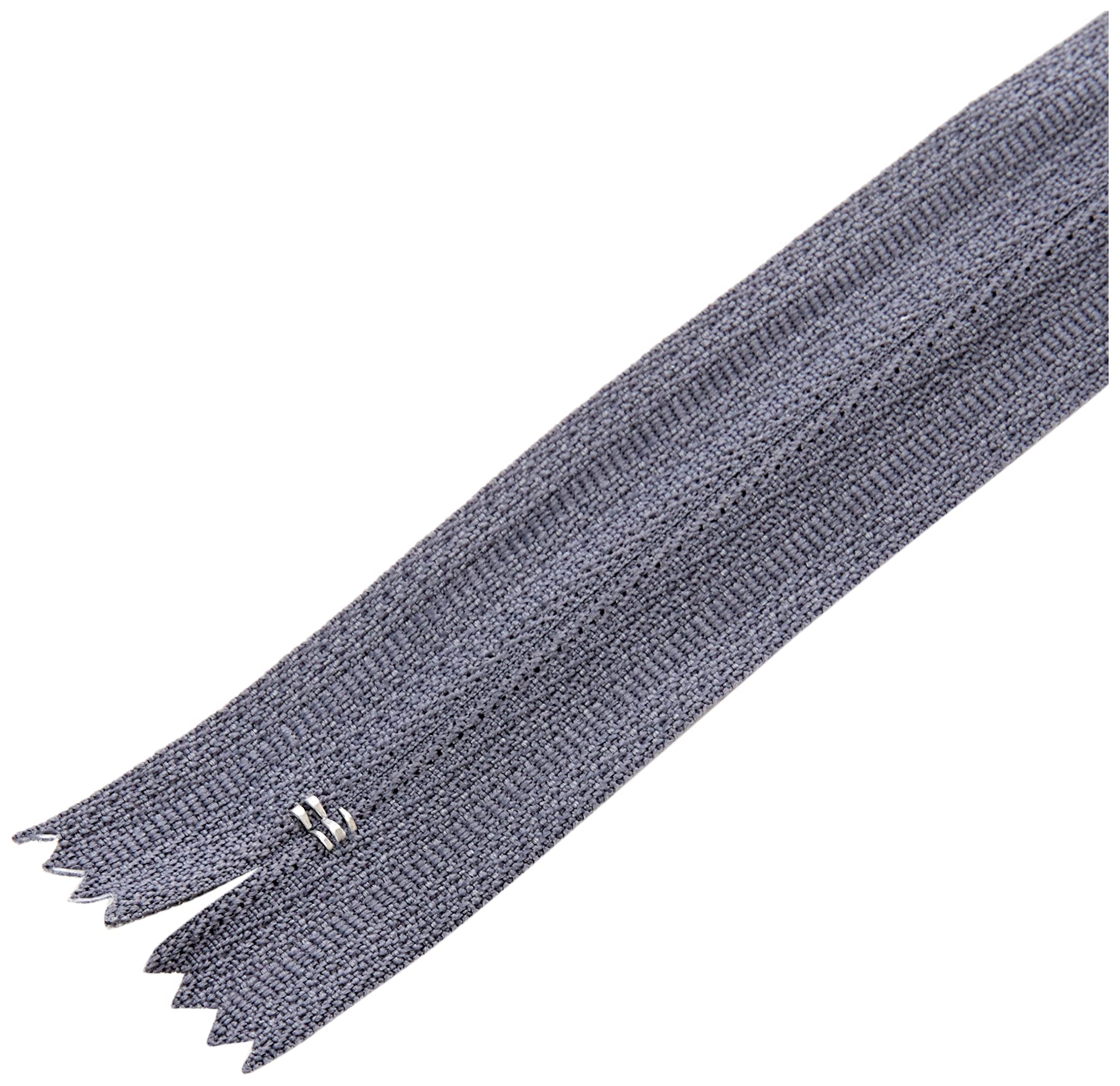 Trimz Einweg-Endanschlag Für Reißverschluss (15 Cm) – Grau, 4 Mm Zähne, Aus Polyester, 1 Stück