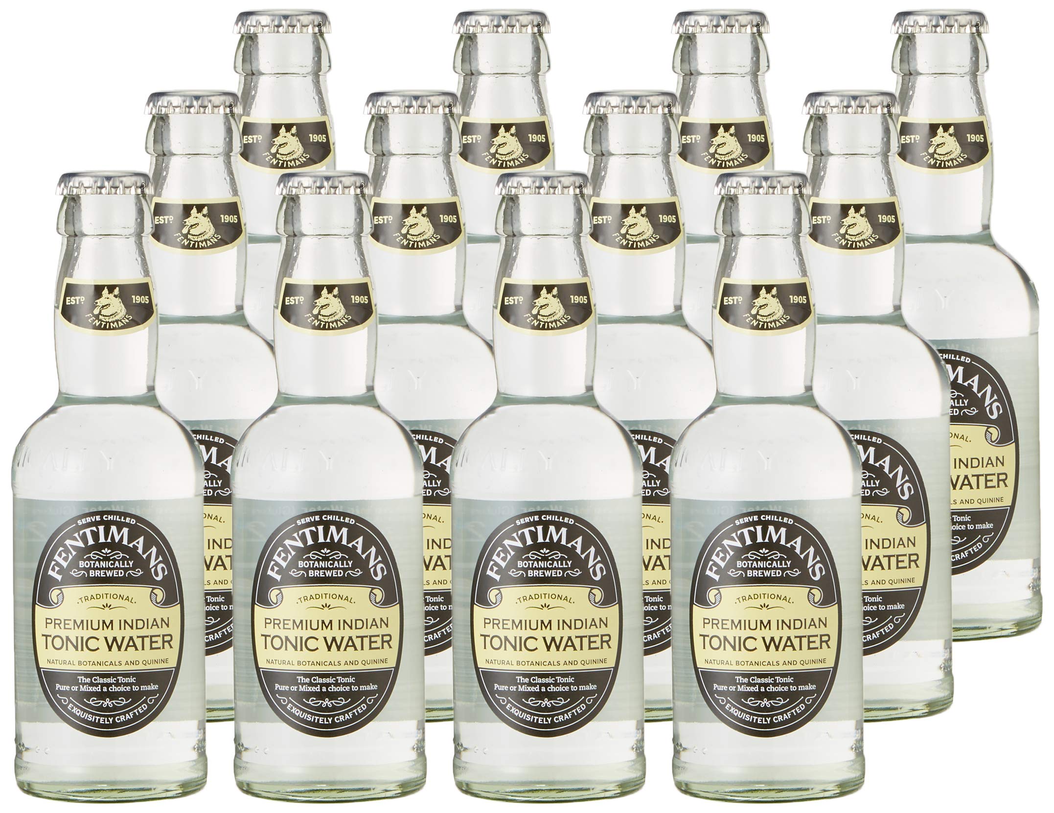 Fentimans Tonic Water, 12er Pack, EINWEG (12 x 200 ml)