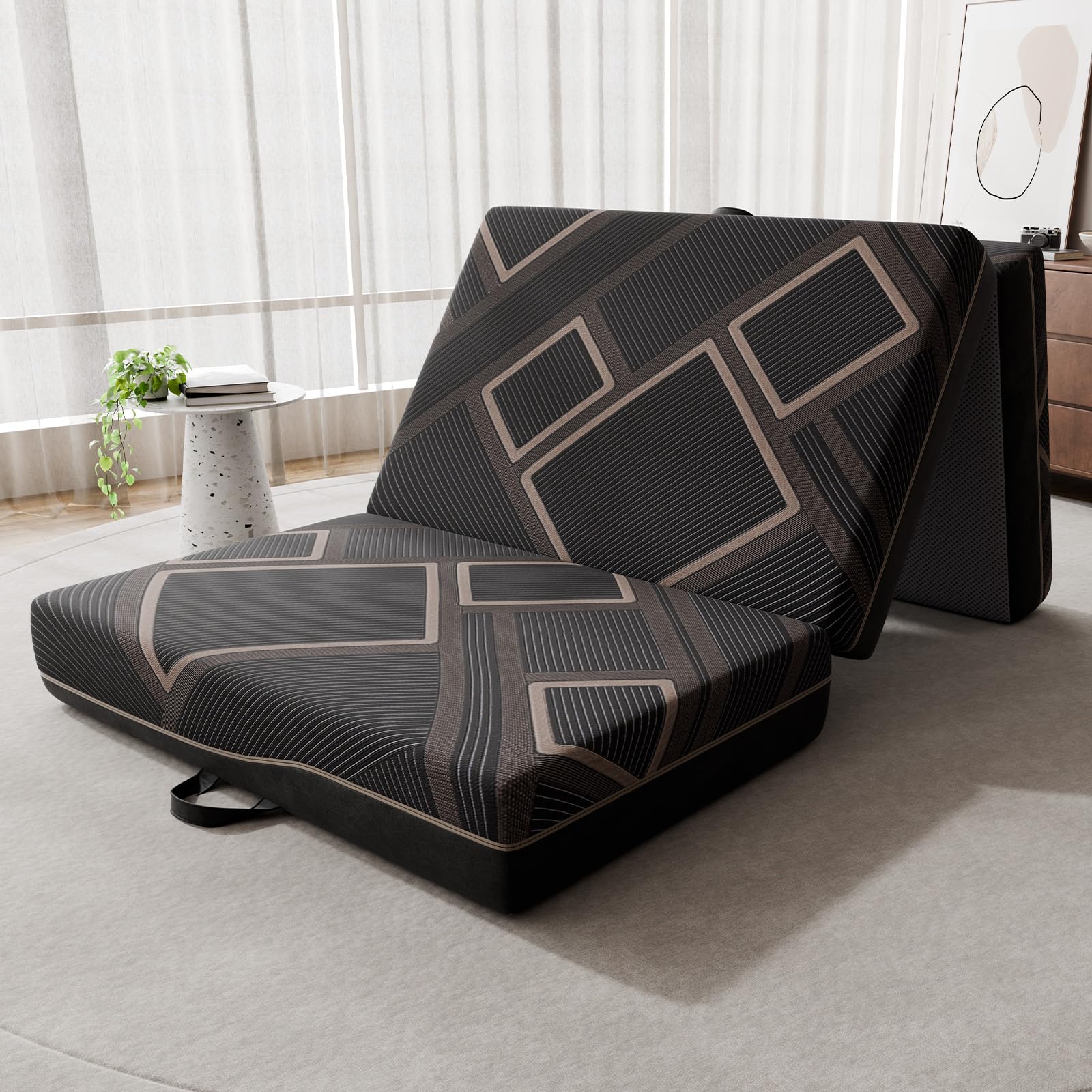 CozyMine Trifold Mattress Twin