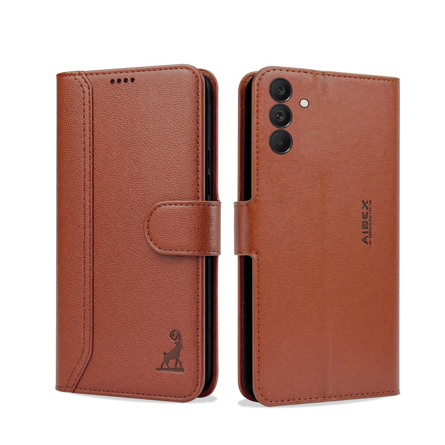 AIBEX® Compatible for Motorola Egde 70 Fusion 5G Flip Cover Leather Finish | Inside TPU with Card Pockets | Wallet Stand | Complete Protection Flip Case Green — Amazon image 31
