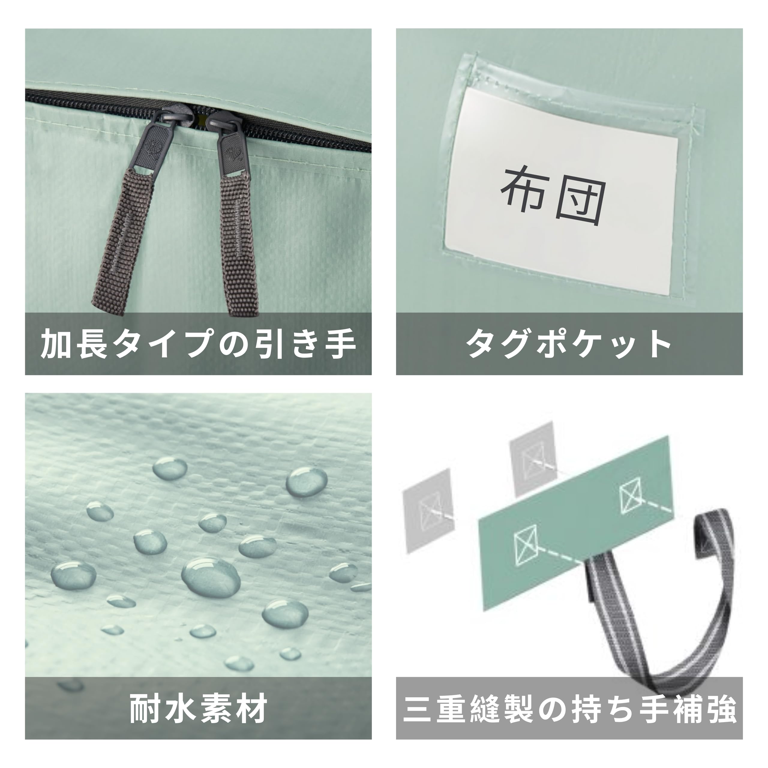 Amazon｜VENO 布団収納袋 リュック型 背負える 引越し用ダンボールの