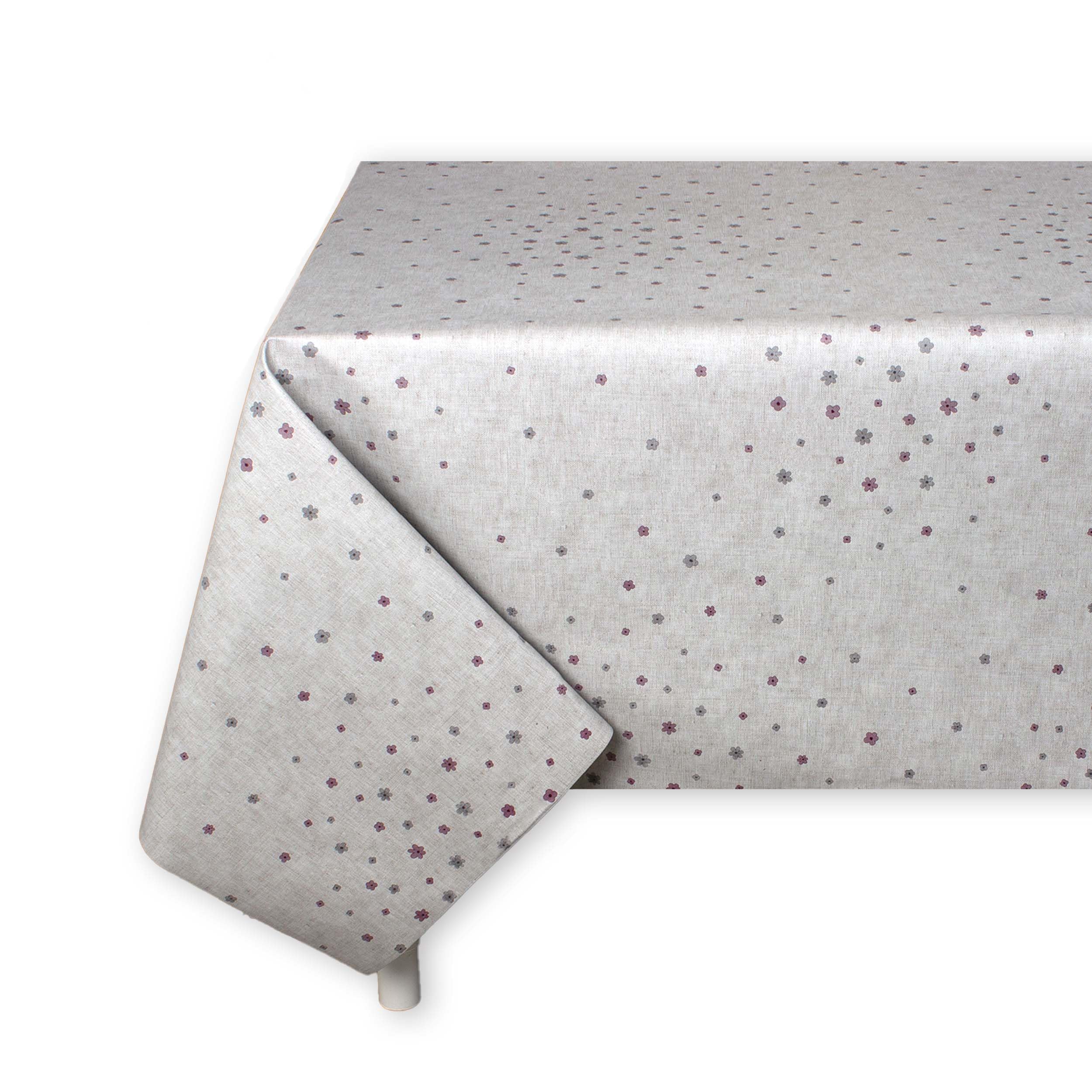 BESCH Mantel PVC Rectangular Impermeable Lavable y Fácil de Limpiar Certificado Oeko-Tex® Standard 100 - Mantel Hule Antimanchas para Mesas Tamaño 100x140cm — view 14