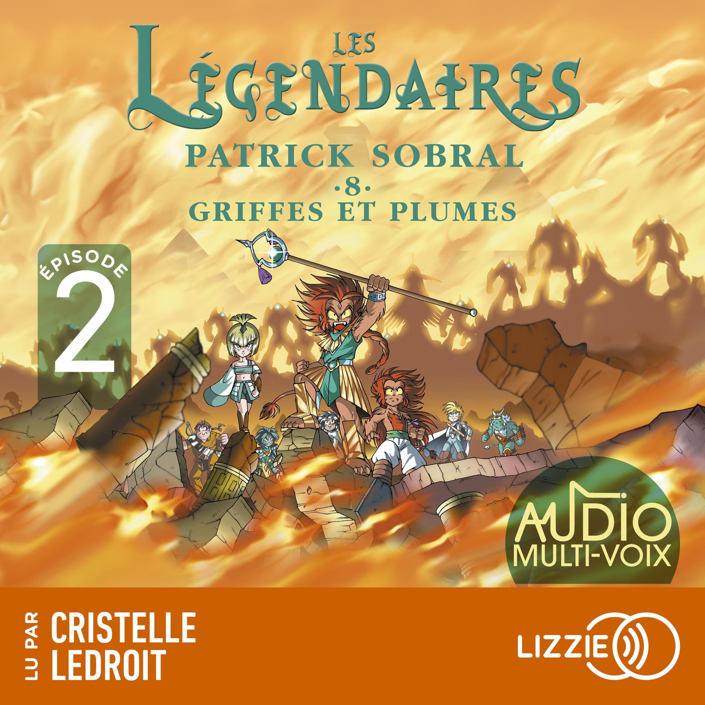 Cover art for Griffes et plumes: Les Légendaires, Tome 8, Episode 2