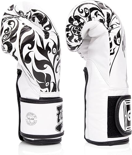 Miniatura 5 de Fairtex Glory Guantes de entrenamiento  Guantes de boxeo y MMA de cuero de primera calidad  Hecho a mano en Tailandia  Acolchado de espuma que