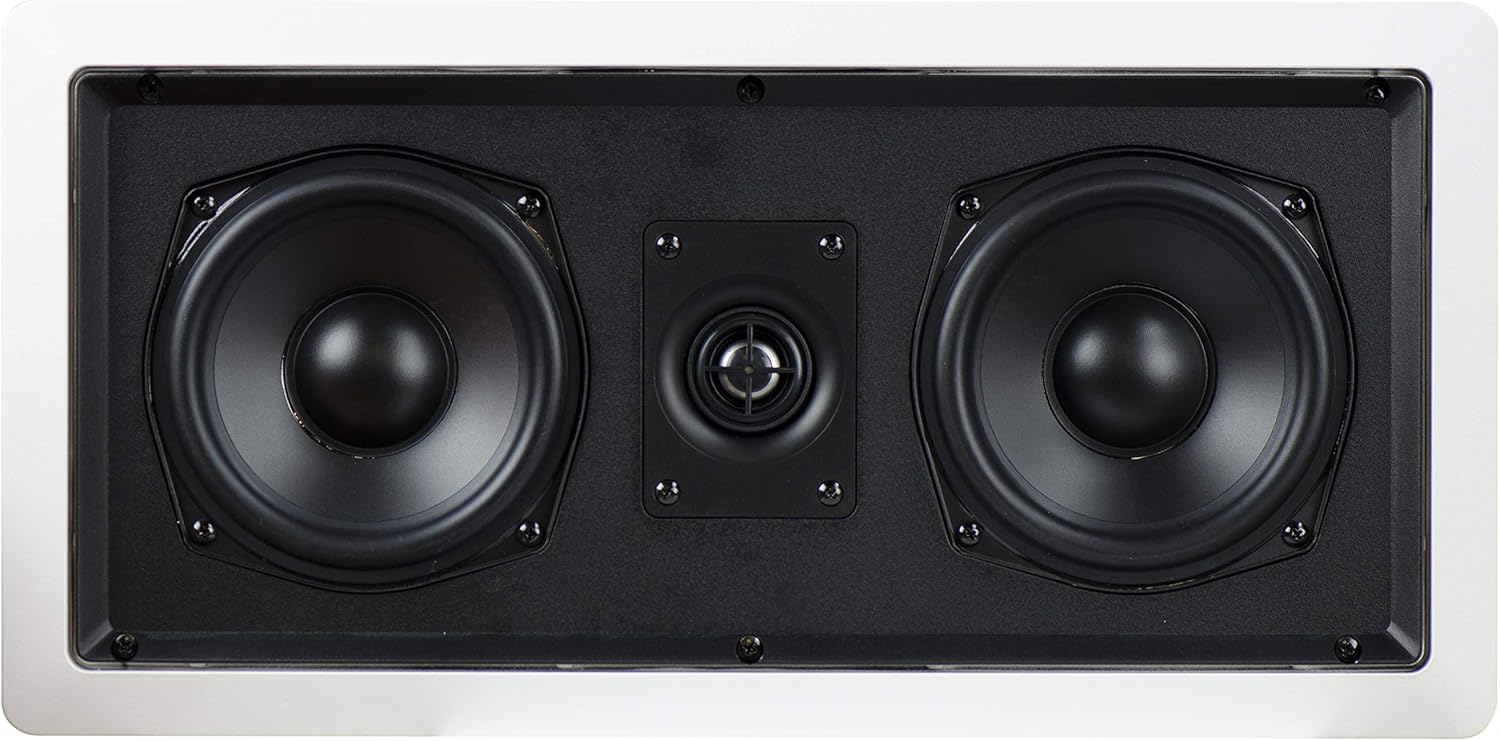 Amazing 🔥 Legrand-On-Q HT1LCRV1 HT1LCR-V1 1000 Series 5.25 in-Wall Center Channel LCR Speaker White