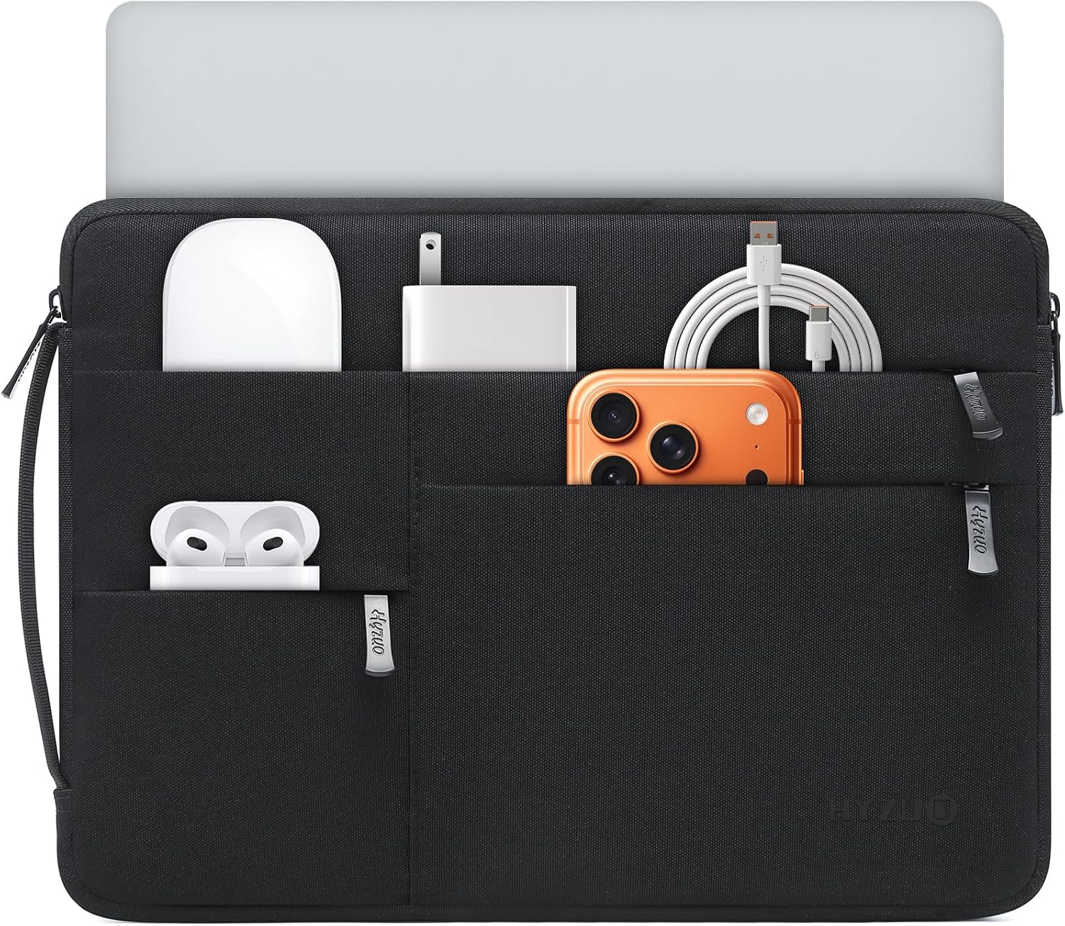 HYZUO 17-17.3 Inch Laptop Case Sleeve Bag Briefcase, Black