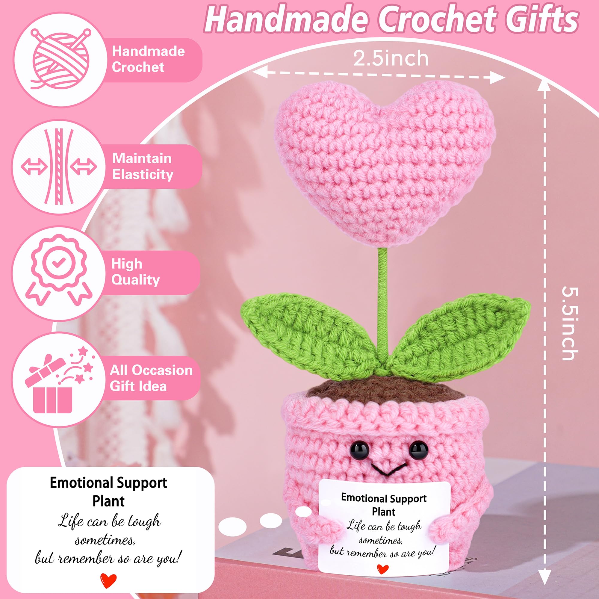 Personalized Monogrammed Customized Pink Birthday Gifts for Women, Initial C Birthday Gift Basket for Women Mothers Day Christmas Valentines Day Ideas Present for Her Set of 7
