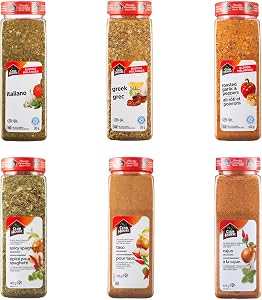 Club House, Quality Natural Herbs & Spices, Seasoning Pack, 6 Count