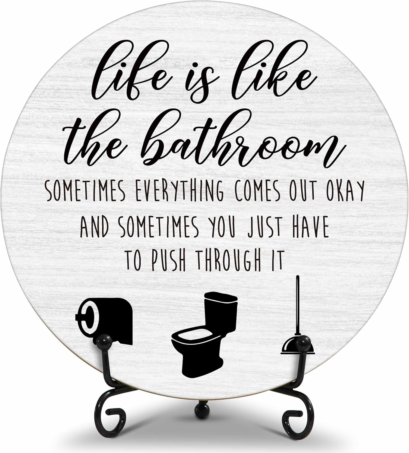 Funny Bathroom Decor, Funny Bathroom Signs, Bathroom