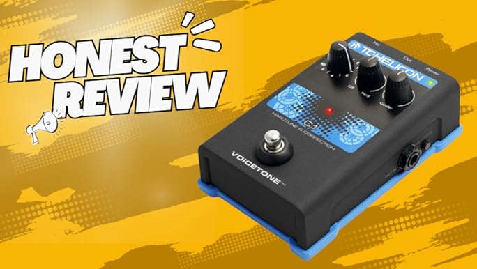 Amazon.com: TC Helicon VOICETONE R1 Single-Button Stompbox